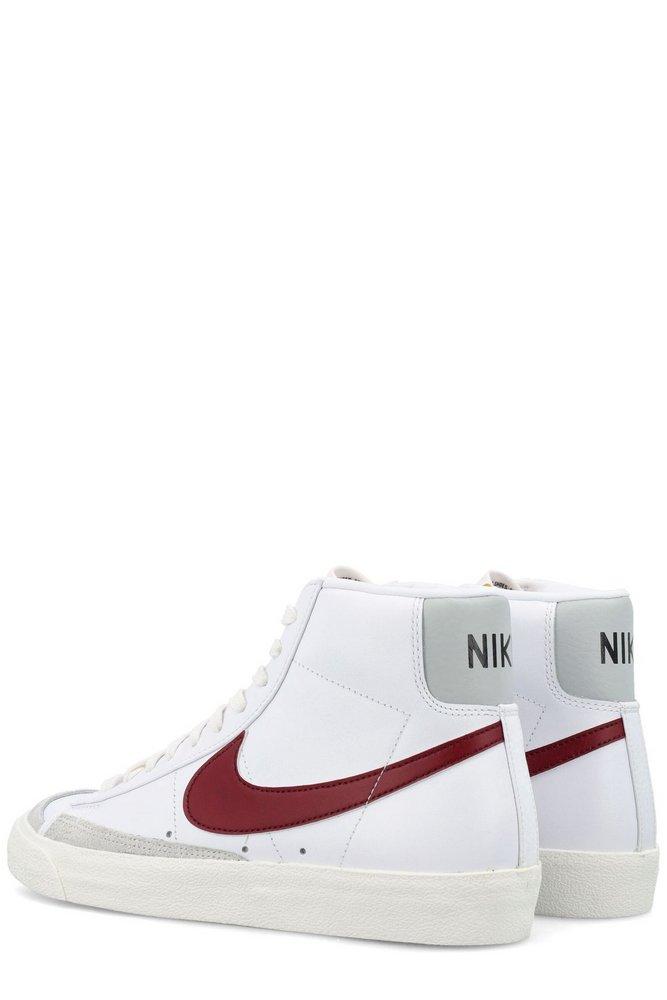 Nike Blazer Mid 77 Vintage High-top Sneakers in White | Lyst