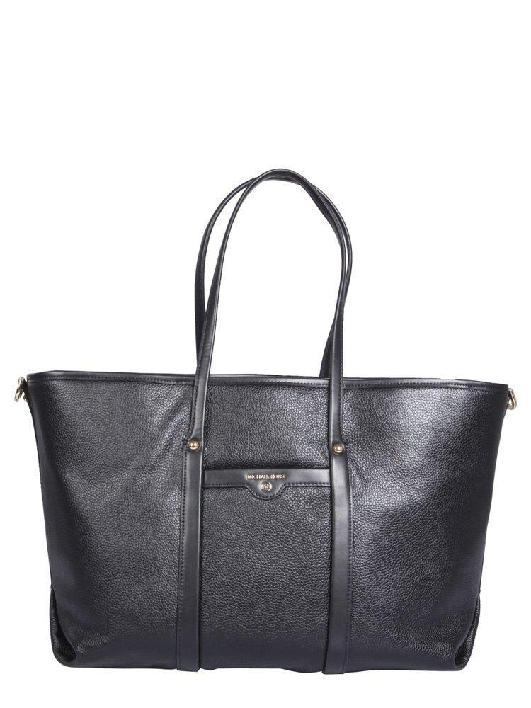  Michael Kors Molly Large Shoulder Tote Navy One Size