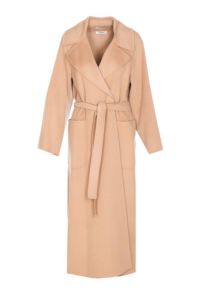 VIP【関税送料無料】希少 Max Mara`s Doris Long Coat max-mara-Beige-Doris-Belted-