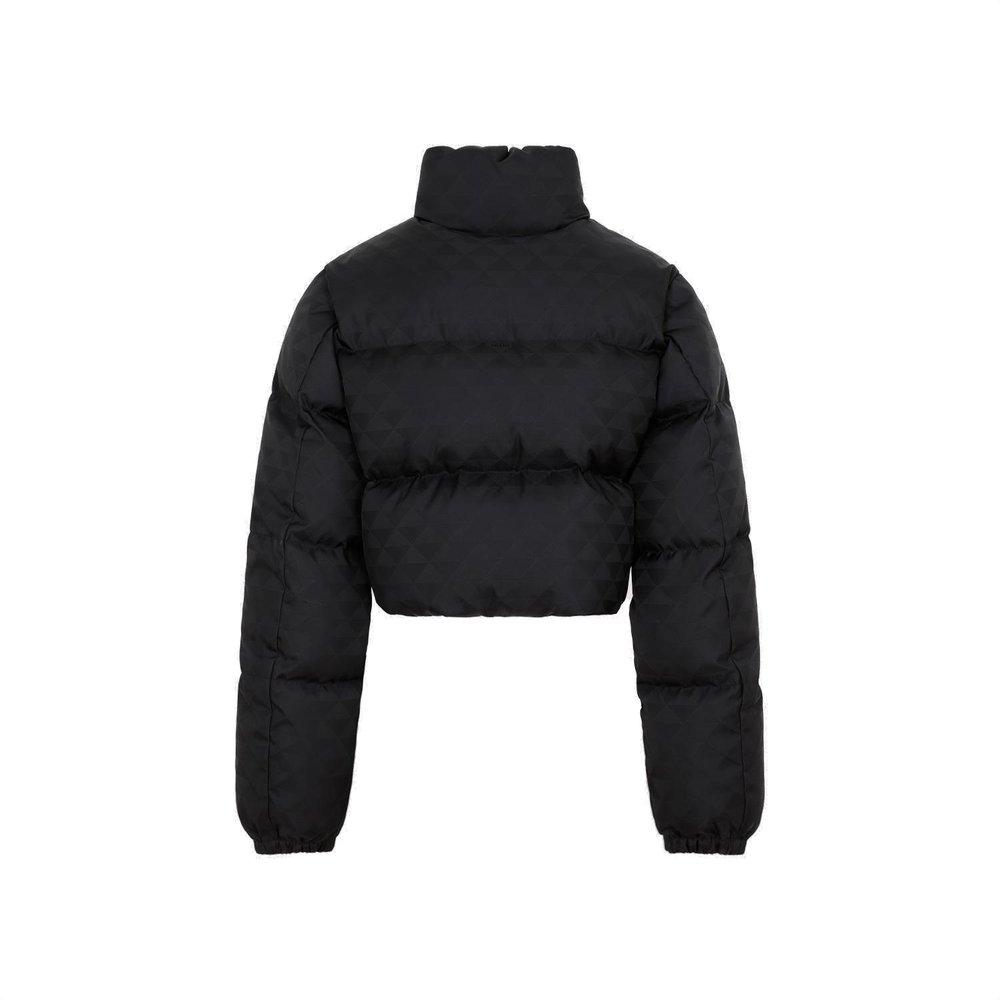 Prada black shop puffer jacket