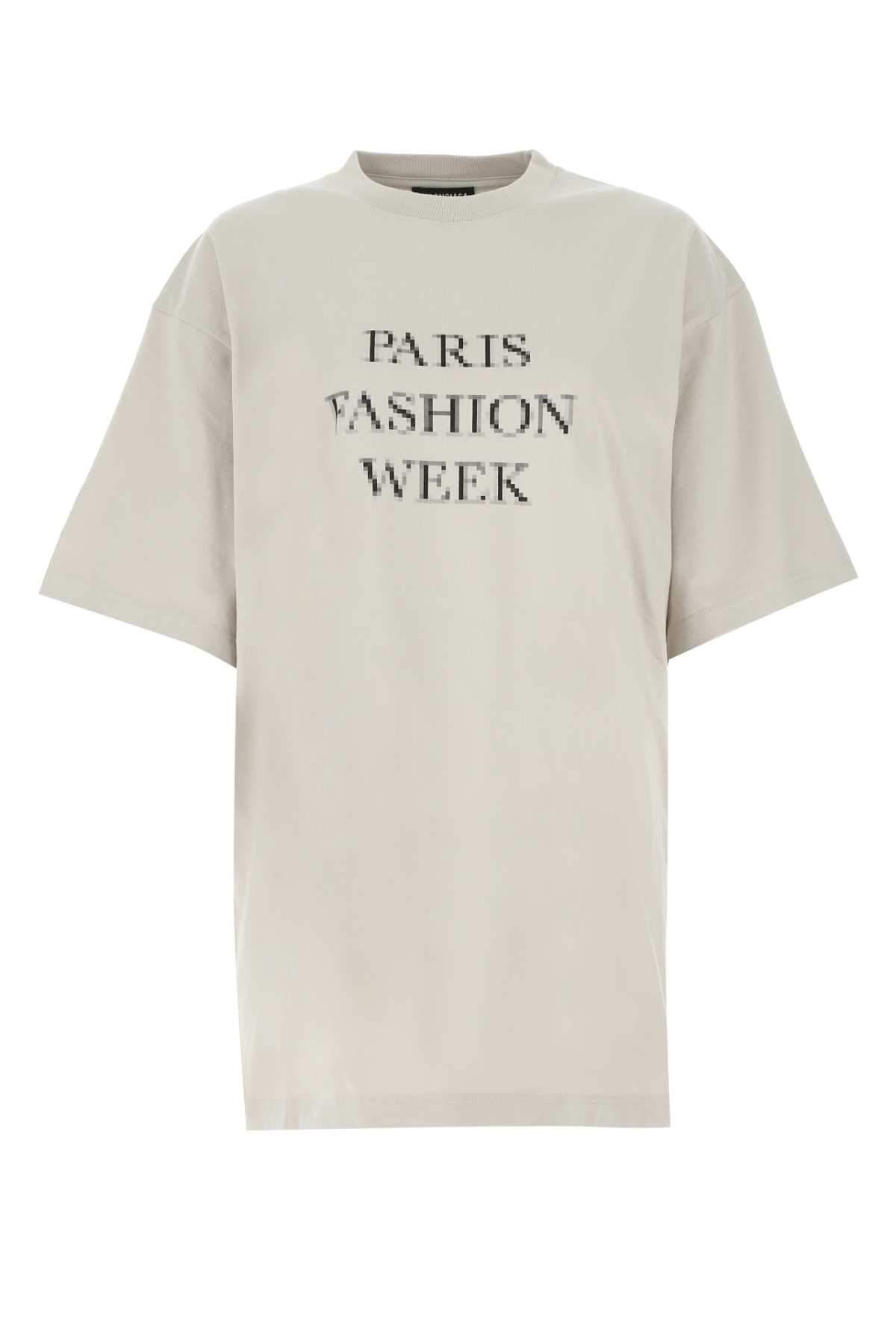Balenciaga Paris Fashion Print T-shirt in Gray Men Lyst