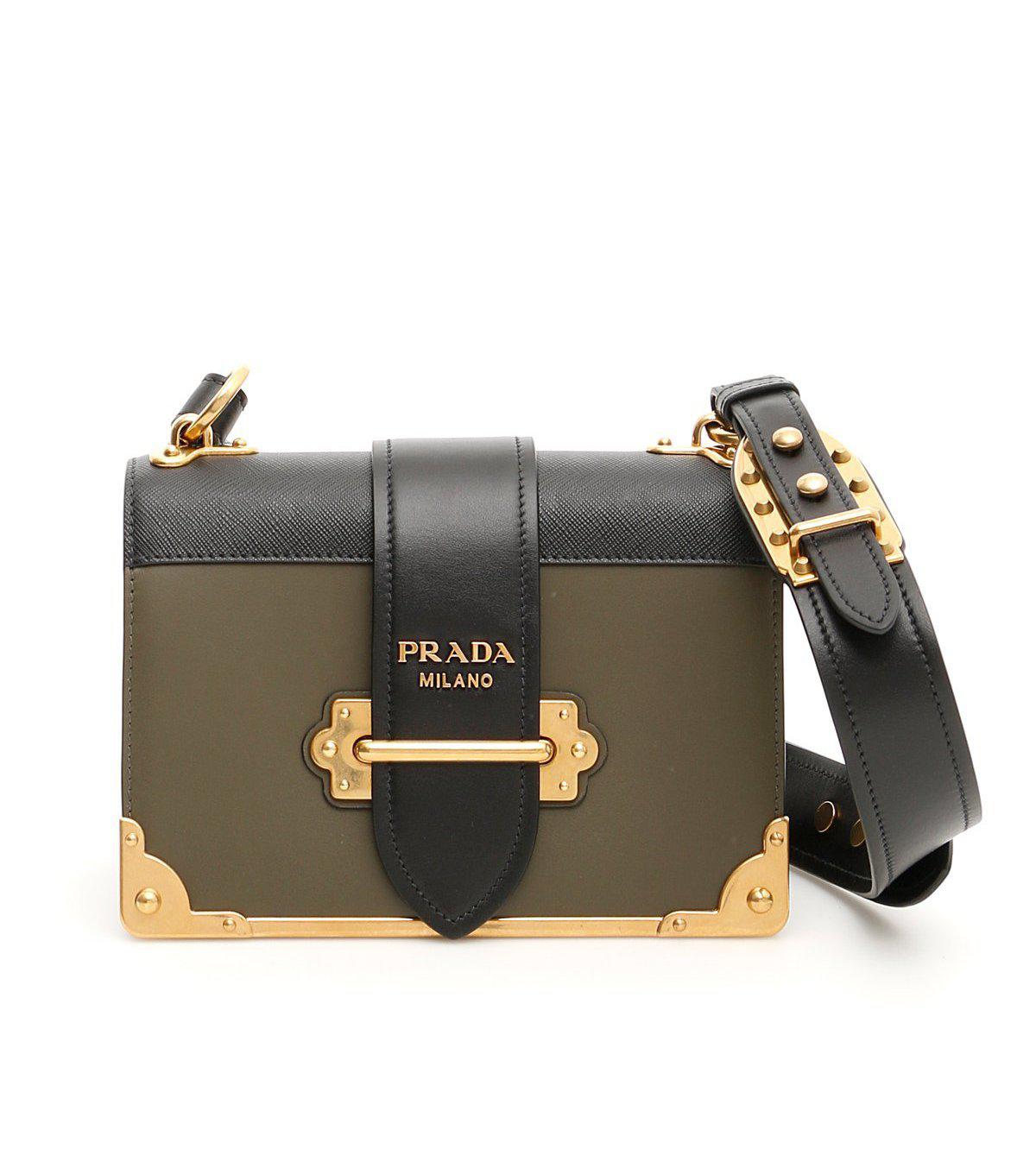 Prada cheap cahier green