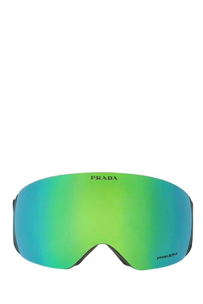 Prada X Oakley Ski Goggles in Green for Men | Lyst