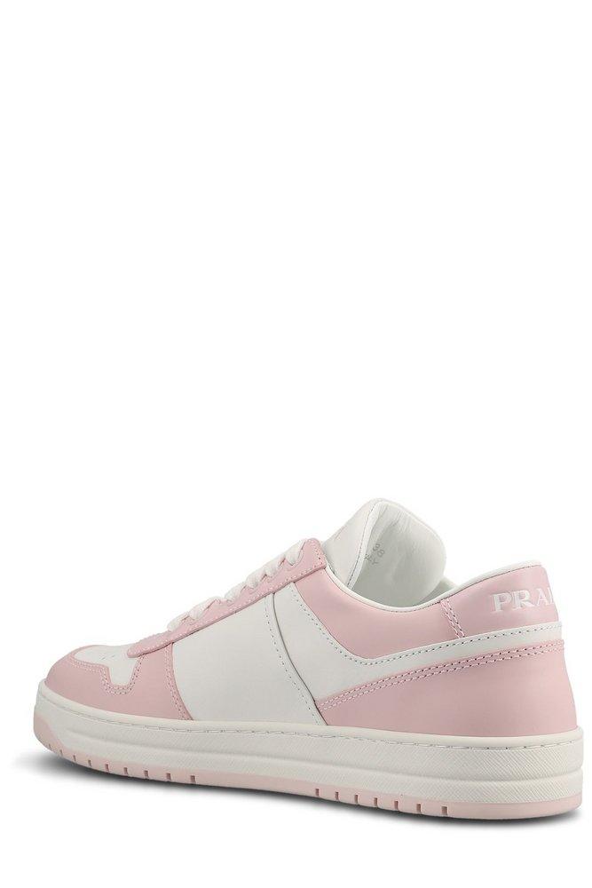 Prada Downtown Low-top Sneakers in Pink | Lyst Prada Downtown Low-top Sneakers in Pink | Lyst