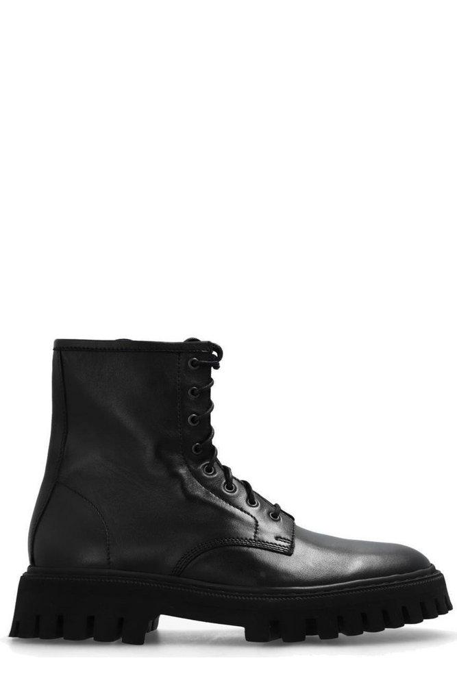 IRO Kosmic Lace-up Boots in Black for Men | Lyst