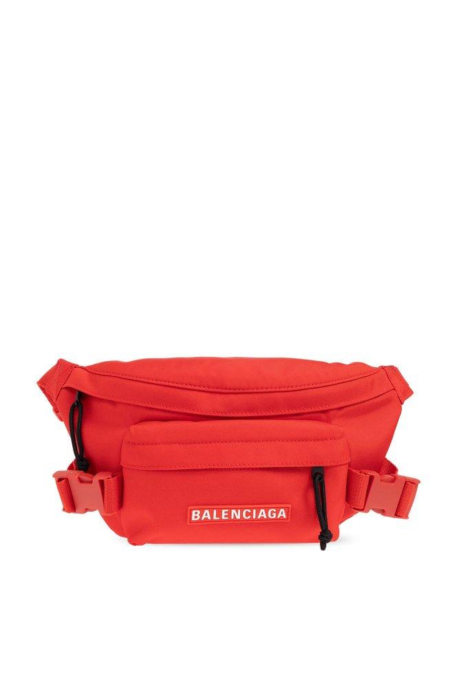 balenciaga belt red