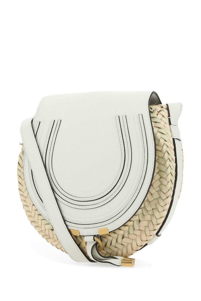 Chloé Leather Small Marcie Basket Crossbody Bag | Lyst