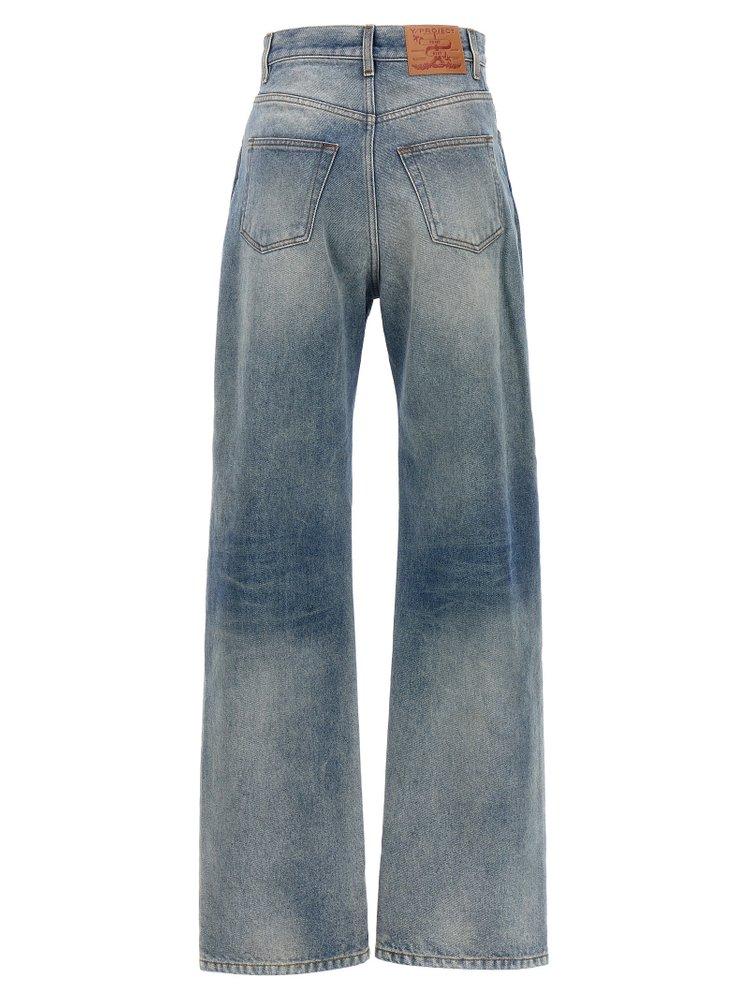 最安値 LOGO GRID TURN UP WORKWEAR JEANS 46 - パンツ