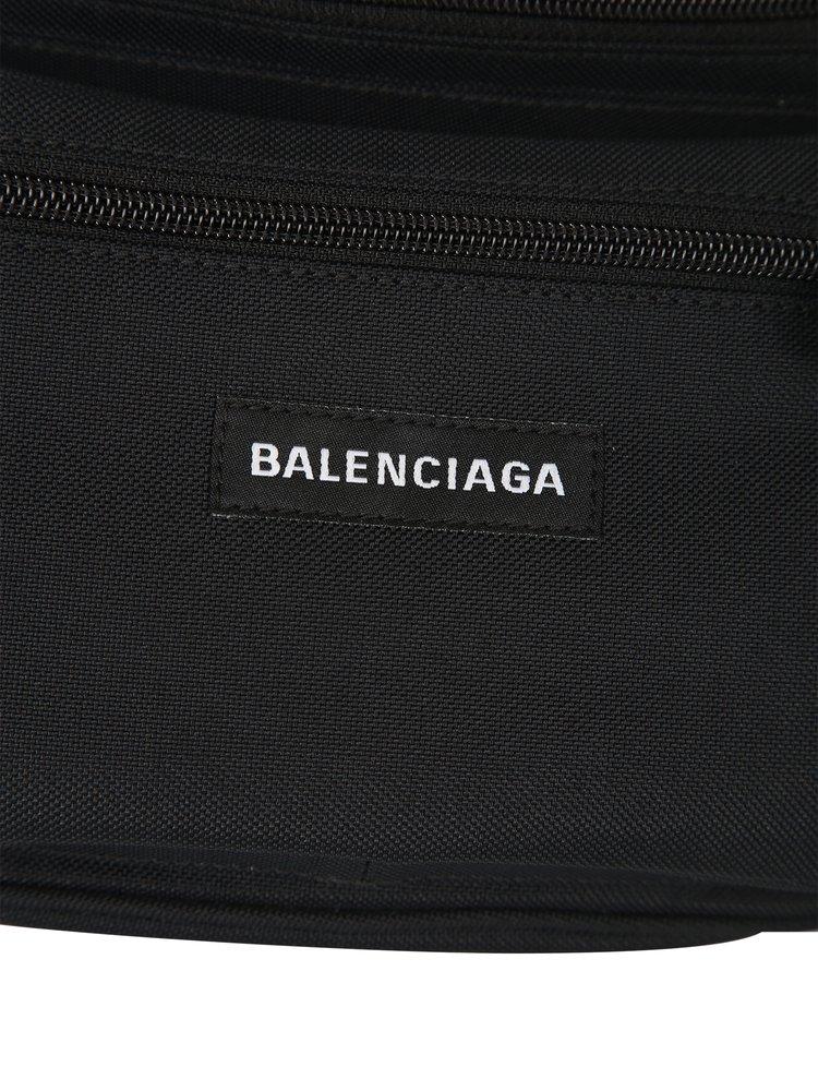 Black Nylon Explorer Belt Bag
