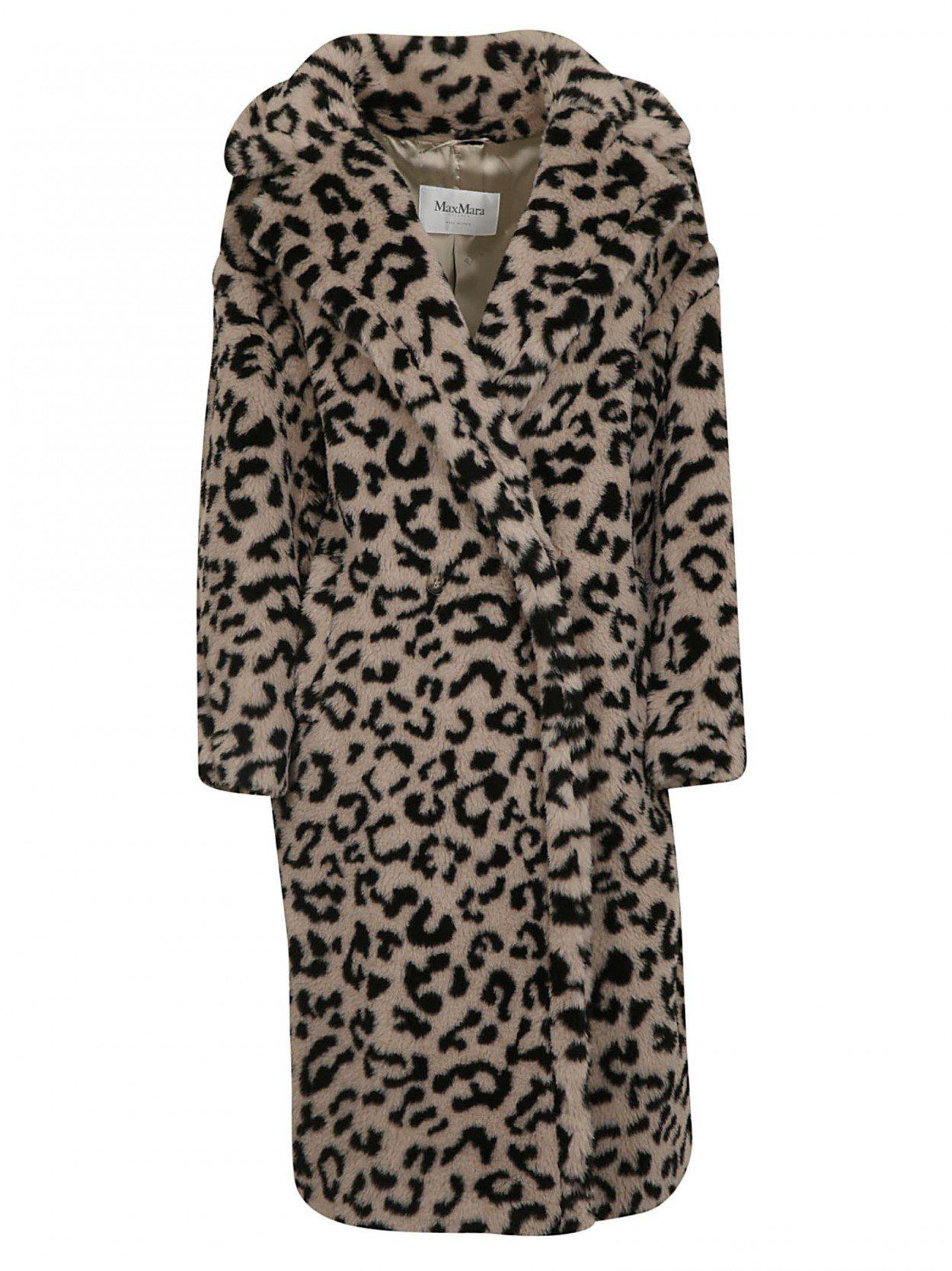 teddy bear leopard coat