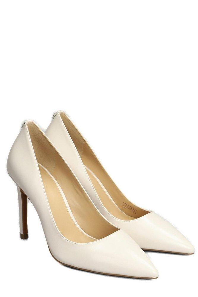 Michael kors white heels new arrivals