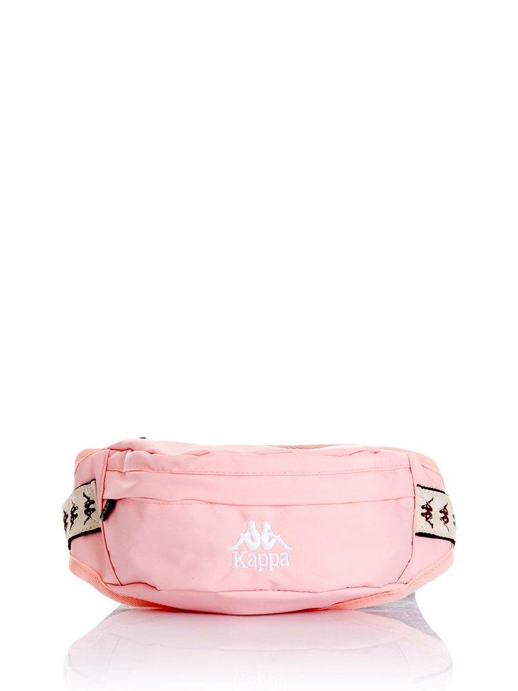 Kappa Logo Embroidered Zipped Belt Bag in Pink | Lyst