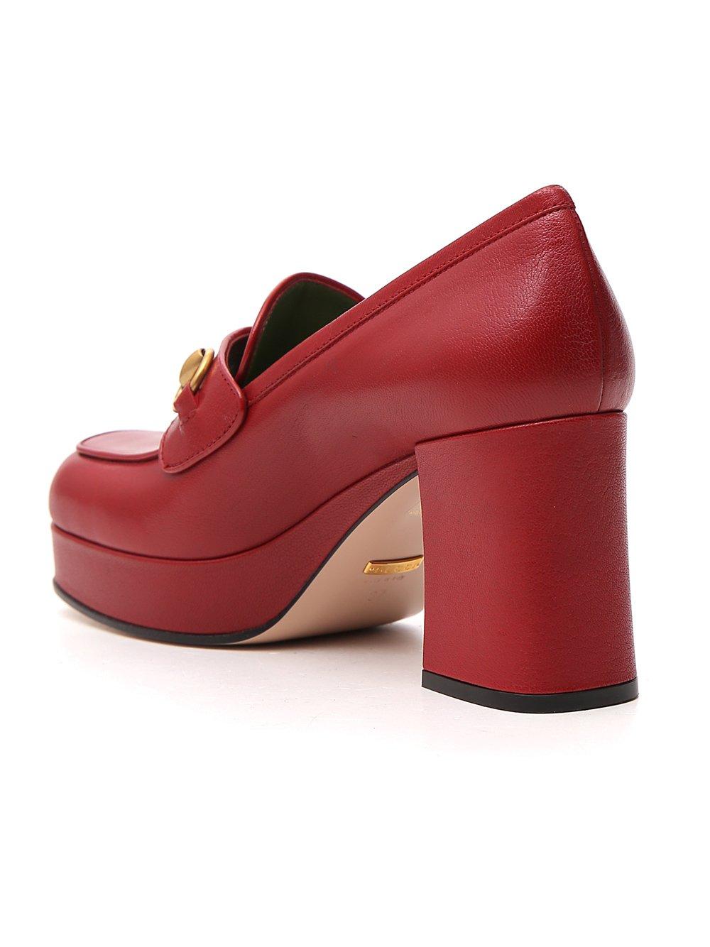 gucci houdan platform loafers