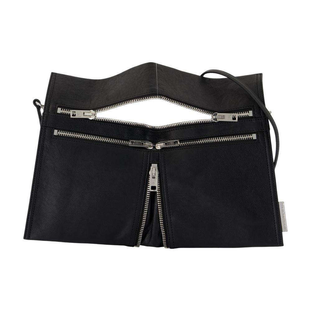 ショルダーバッグ・ポシェット Alexander Wang Geo Medium Crossbody - Leather - Black Alexander Wang Hobo bags and purses for Women | Online Sale