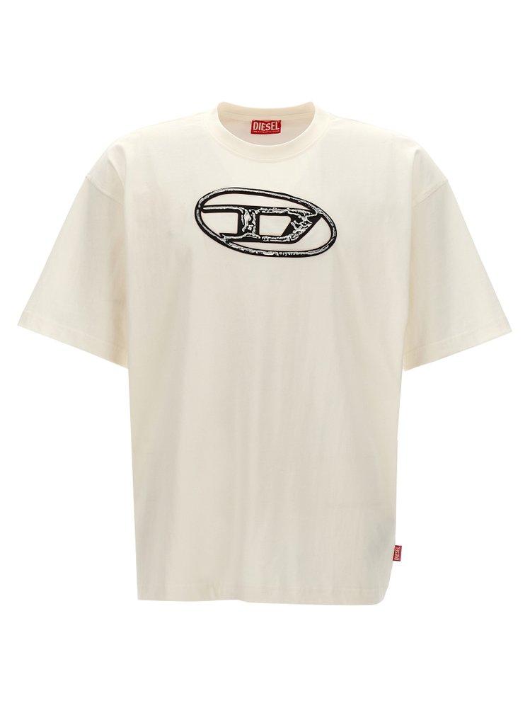 関税込【DIESEL】T Boxt K2 short sleeve T-shirt★White★ロゴ DIESEL T-Boxt-Q22 Faded T-Shirt in White for Men | Lyst
