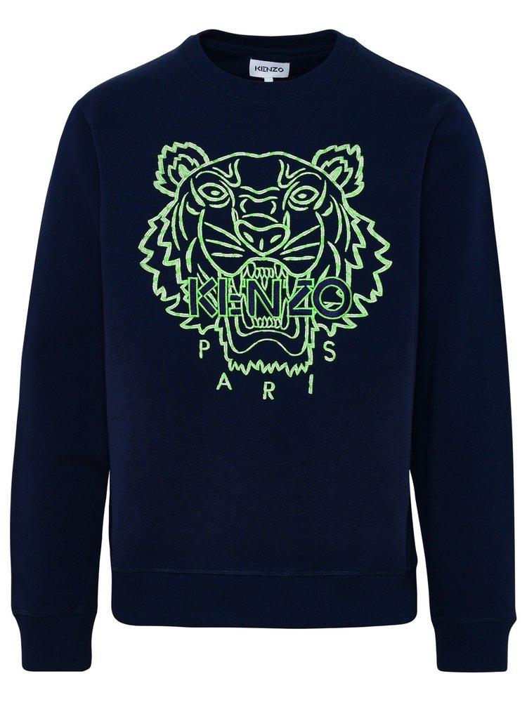 Pull En Molleton Kenzo En Solde Chez SSENSE France SSENSE