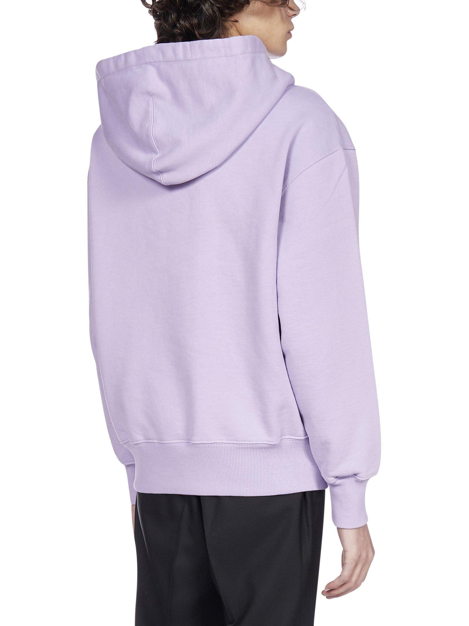 ami purple sweatshirt
