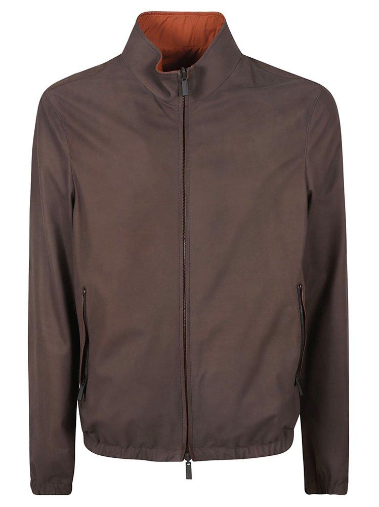 Ermenegildo zegna top bomber jacket