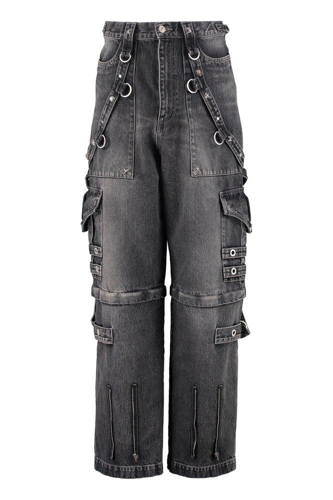 Balenciaga Raver Baggy Jeans in Black for Men | Lyst