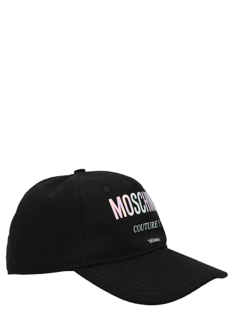 Mens Accessories Hats Moschino Holographic Logo Cap for Men 