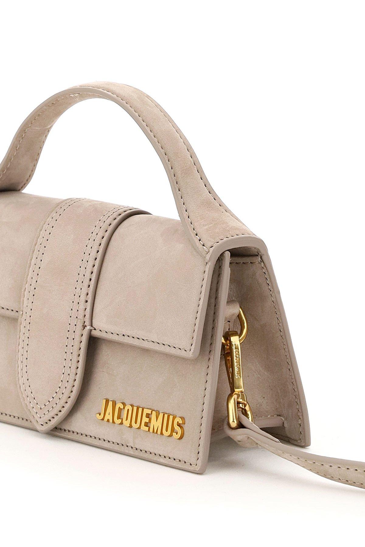 jacquemus bag beige suede