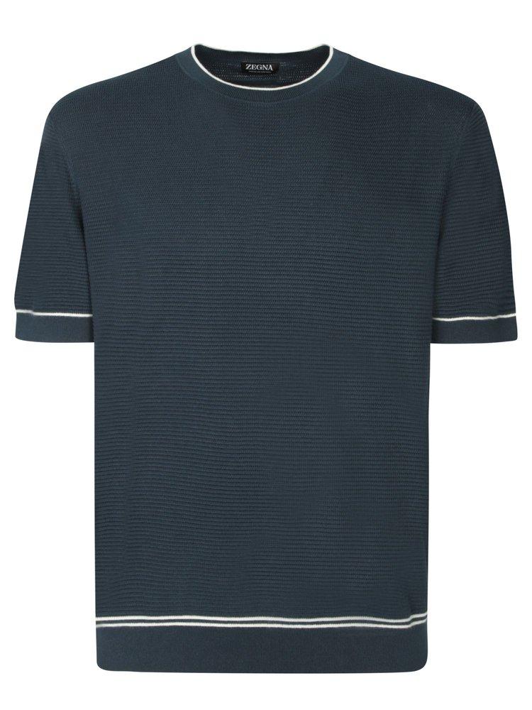 Ermenegildo Zegna|SHORT-SLEEVED ROUND NECK T-SHIRTS (PU ZEGNA Short sleeve t-shirts for Men | Online Sale up to 58