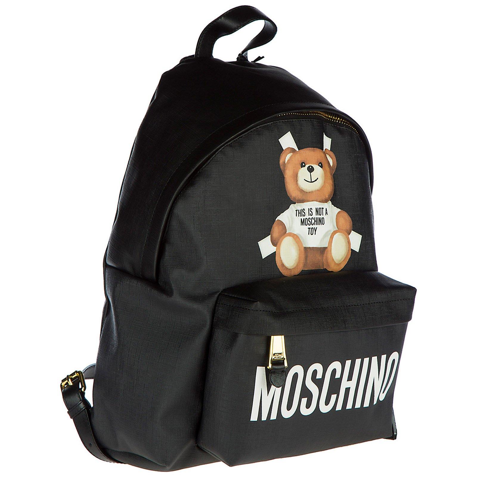 moschino backpack bear