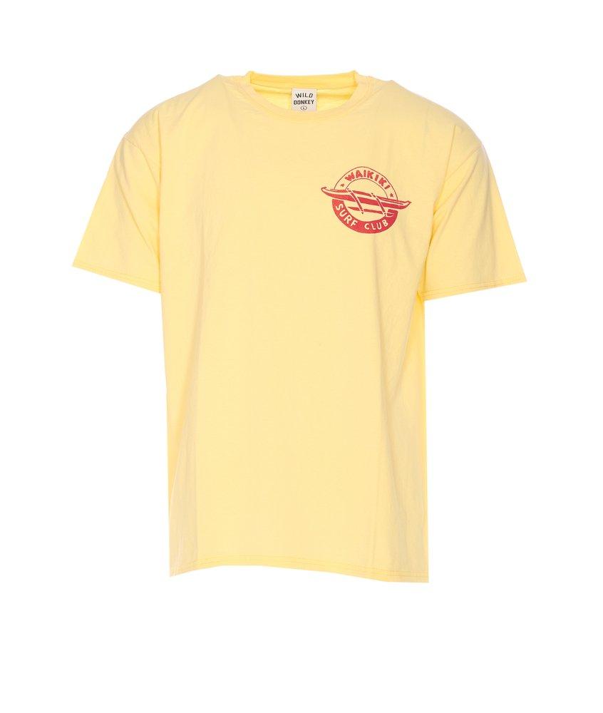 Tシャツ・カットソー WILD DONKEY Men T Shirts HAWAIAN TEA DYED White WILD DONKEY Short sleeve t-shirts for Men | Online Sale up