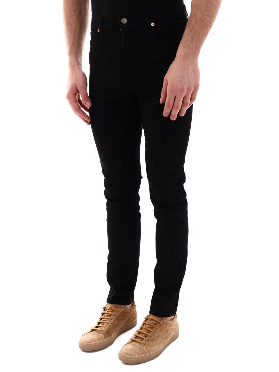 Gucci Skinny Fit Jeans in Black for Men | Lyst
