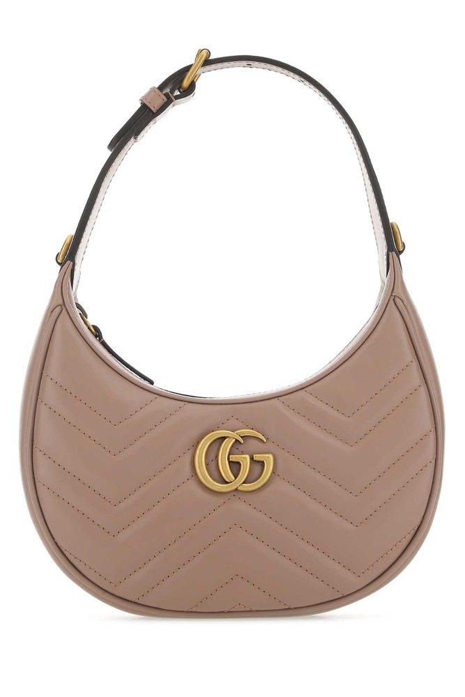 GG Marmont half-moon-shaped mini bag