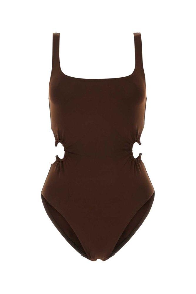 Chloé X Eres Panama Onepiece Swimsuit in Brown Lyst