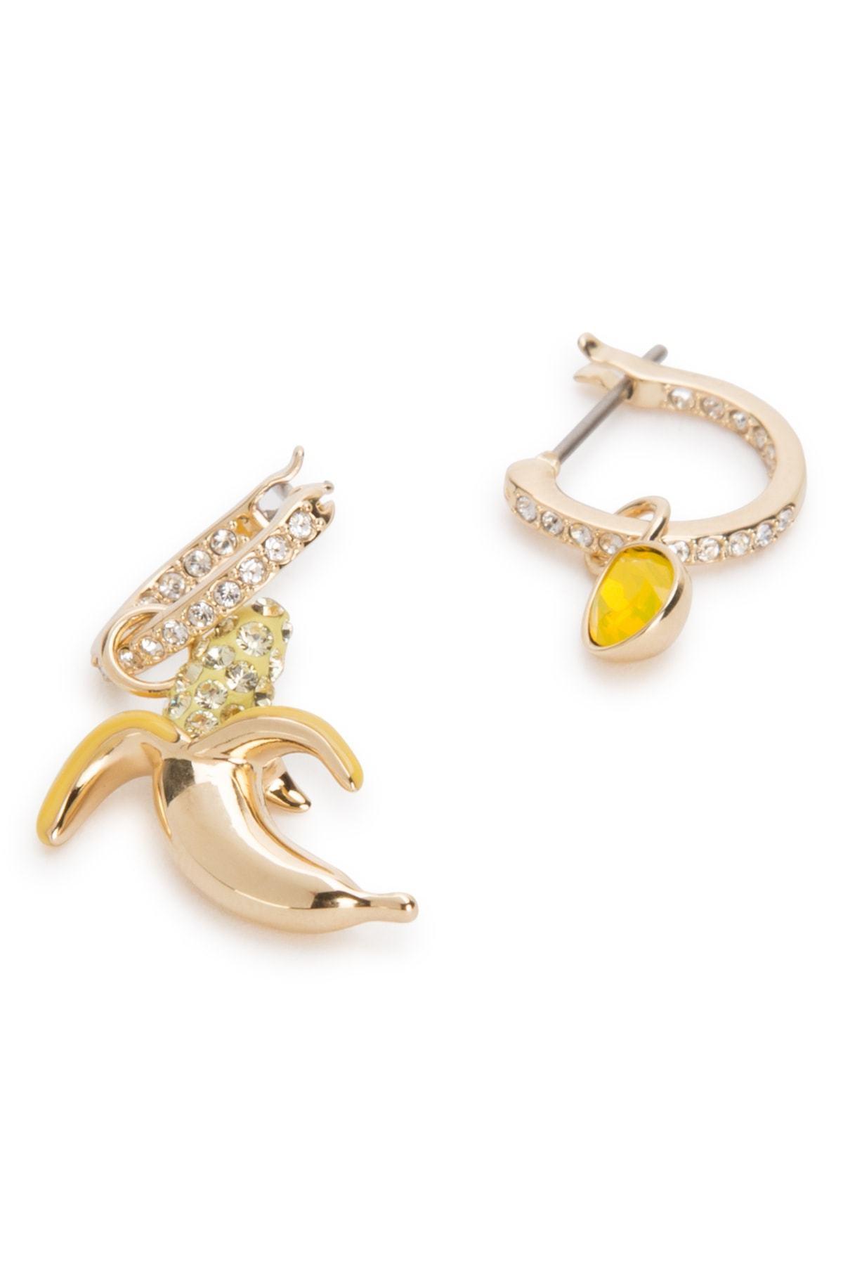 Swarovski No Regrets Banana Earrings in Gold (Metallic) - Lyst