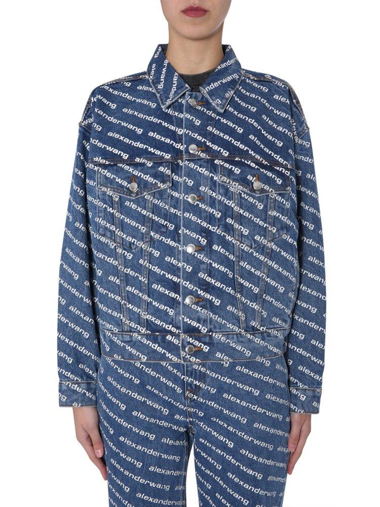 Alexander Wang Logo Printed Long 