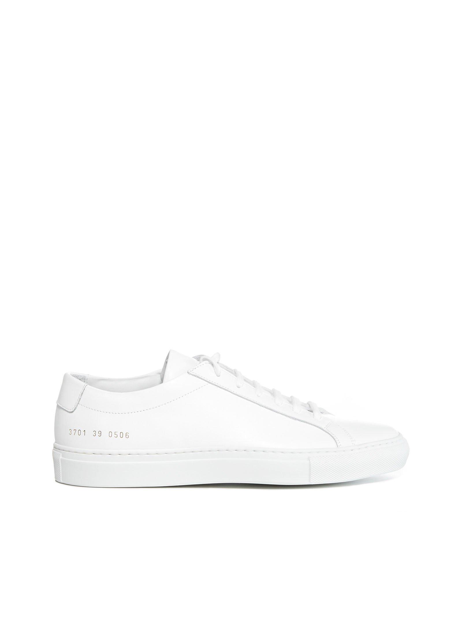 Common Projects Leather Sneakers White for Men - Save 35% - Lyst