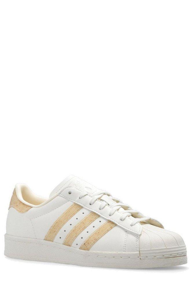 adidas Originals Superstar 82 Perforated Detailed Sneakers in White | Lyst