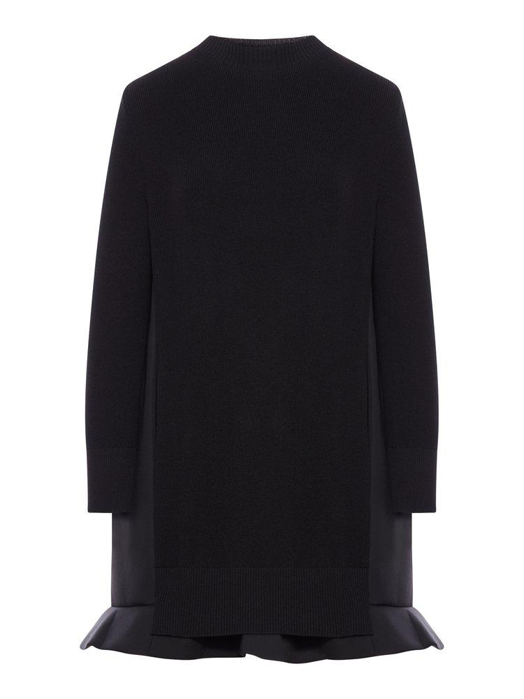 ワンピース Sacai SUITING MIX KNIT DRESS SACAI | SUITING BONDING MIX DRESS