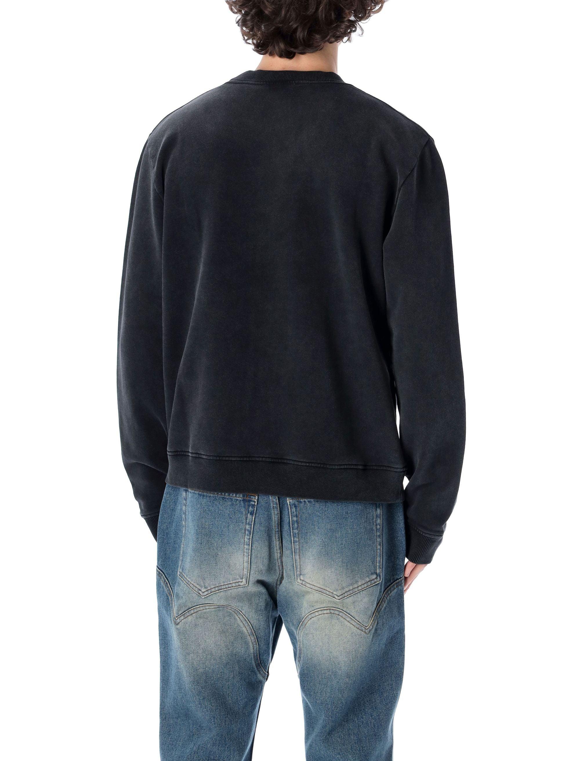 Y. Project Men's Black Pinched Logo Sweatshirt