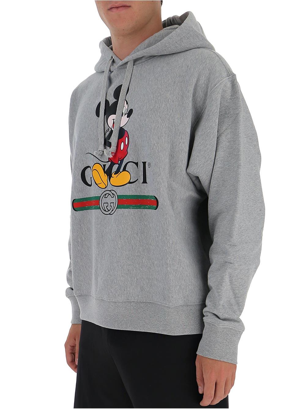 cascada articulo pistola Gucci Disney X Hooded Sweatshirt in Gray for Men | Lyst
