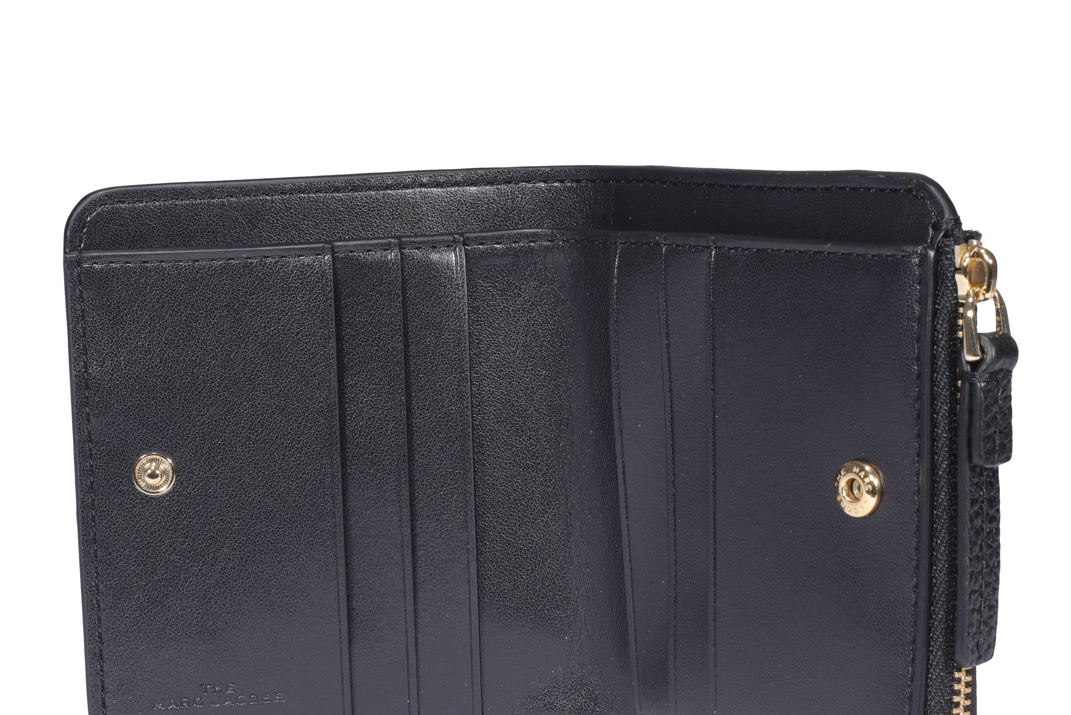 the bold mini compact zip wallet