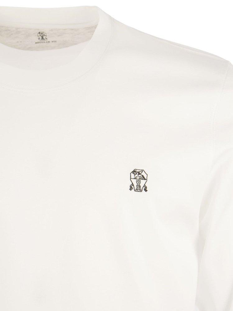 Brunello Cucinelli Graphic Logo T-Shirt