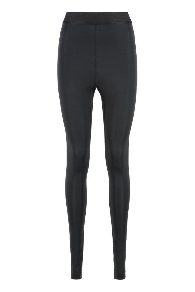 スパッツ・レギンス MAGDA BUTRYM Women Leggings 213723BLACK Black MAGDA BUTRYM Stretch-jersey stirrup leggings | NET-A-PORTER