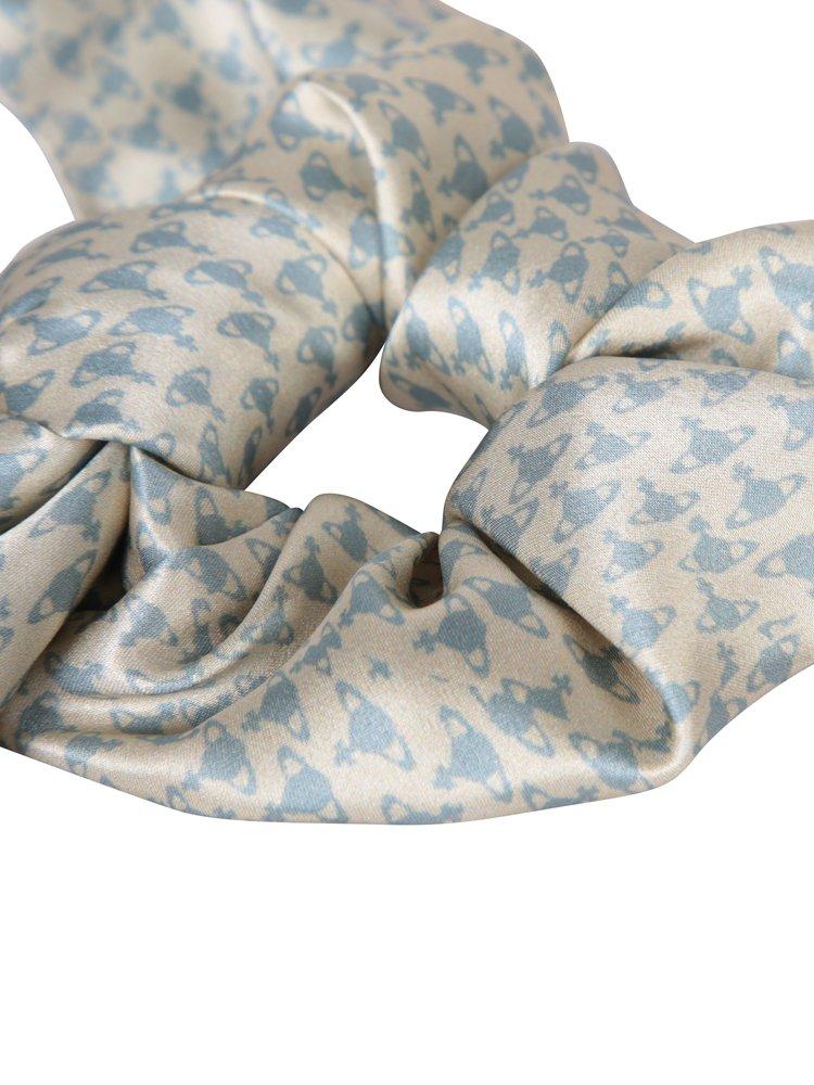 Women Allover Paisley Print Scrunchie