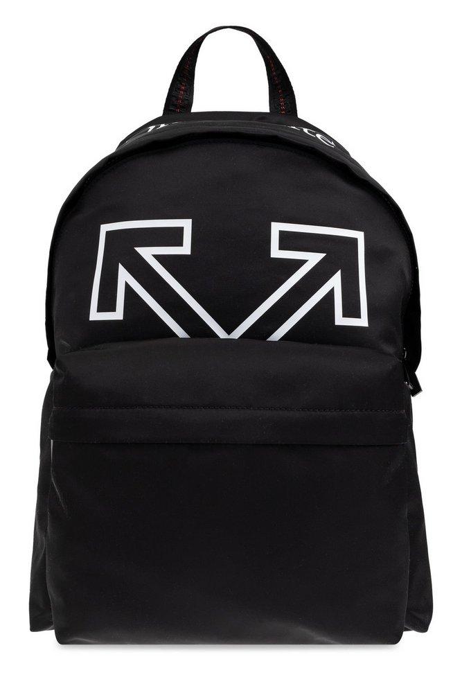 Buy Off-White Arrows-print zip-up backpack