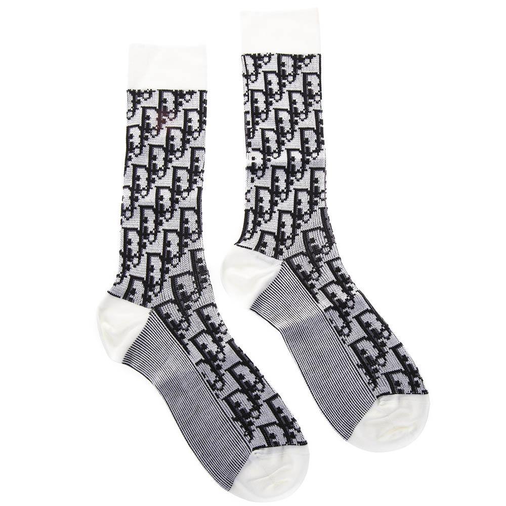 dior monogram socks