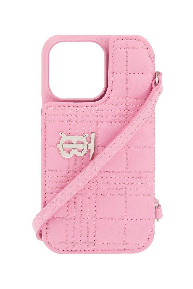 Burberry lola Iphone Case With Strap in Pink Lyst UK