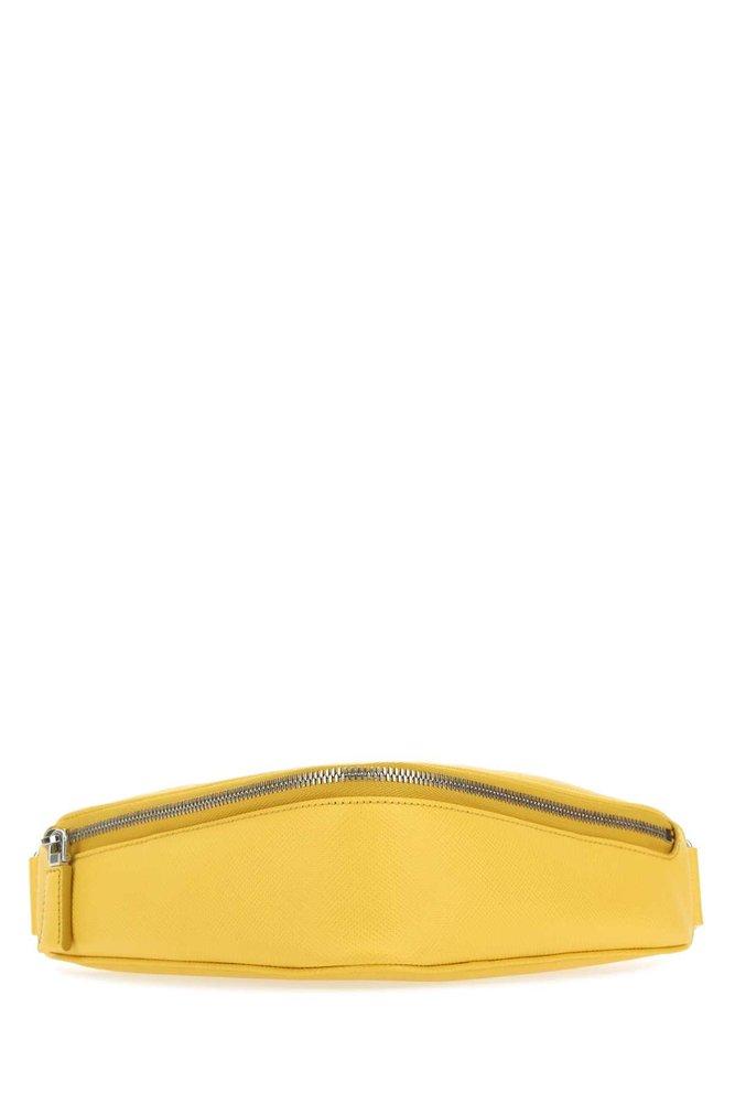 Vintage PRADA Handbag Shoulderbag Leather 90s Buckle Mosterd Yellow Pastel  Shoulder Bag Purse Mustard 90s 00s Silver Medium Vitello Easy - Etsy