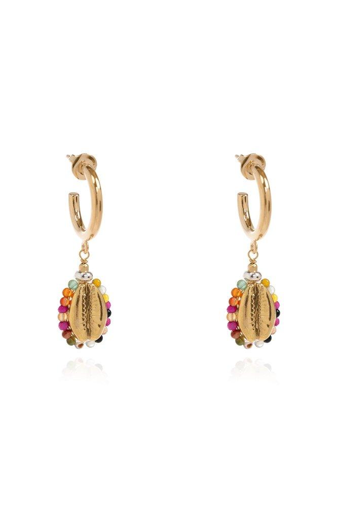 Isabel Marant Shell Earrings in Metallic Lyst Australia