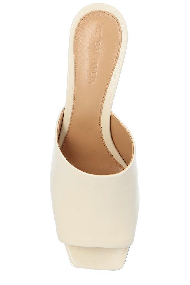 White square toe mules 2025