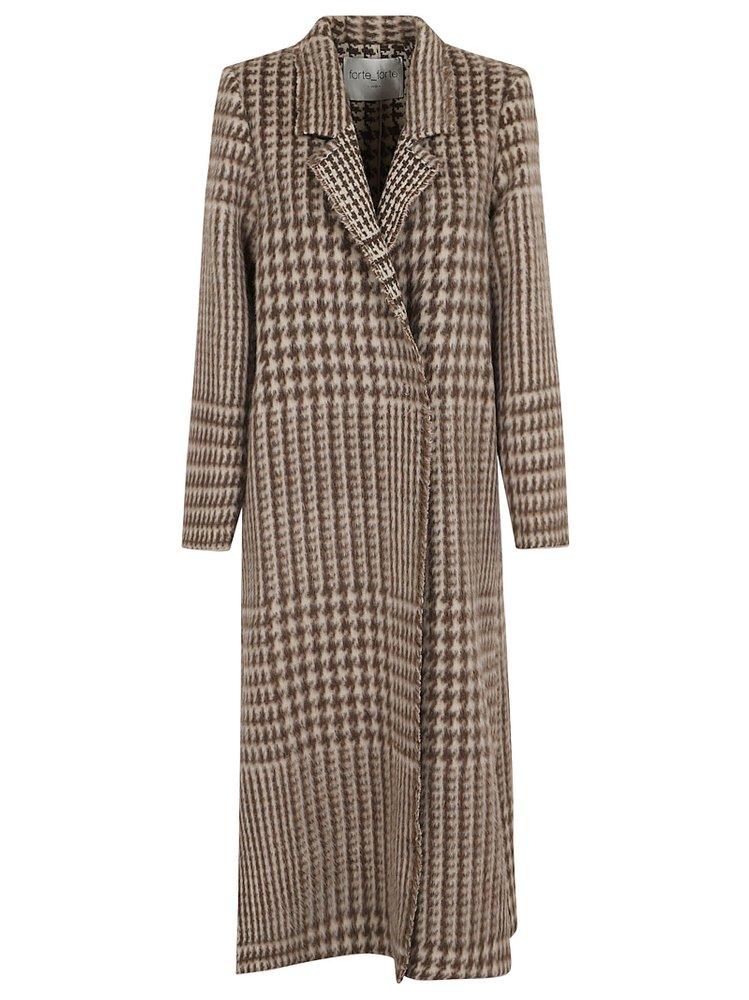 jacquard coat cipria | forte_forte