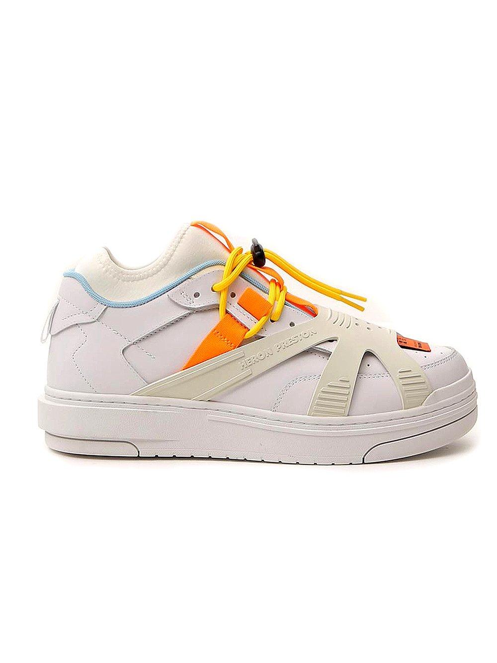 Heron Preston Leather Protection Sneakers in White for Men - Lyst